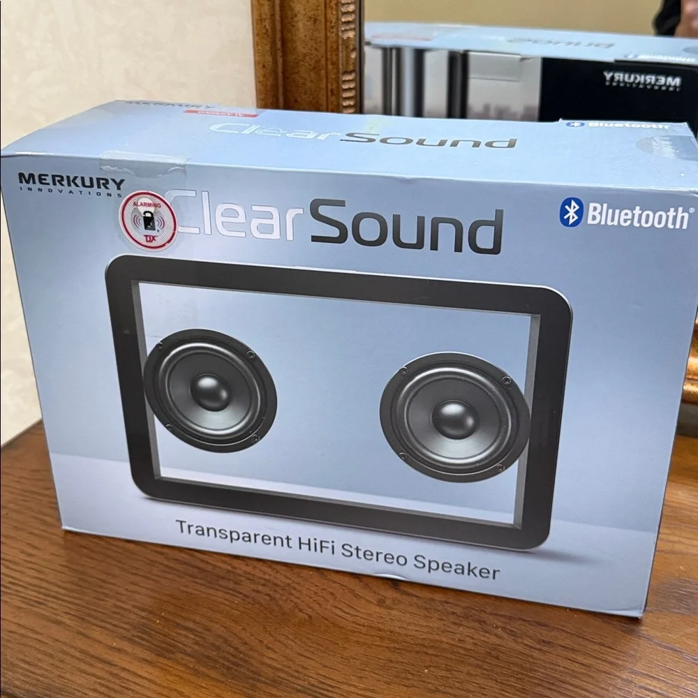 Merkury HiFi Stereo Speaker. ClearSound Transparent. Super Bass. Bluetooth. - Picture 10 of 10